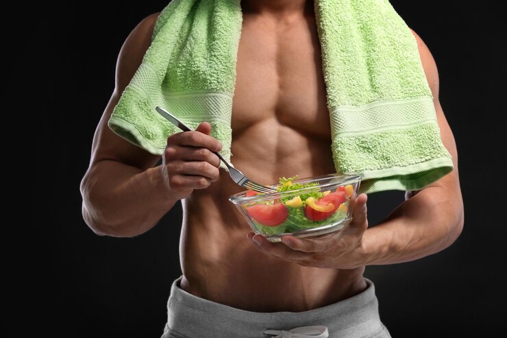 نقش تغذیه برای سیکس پک