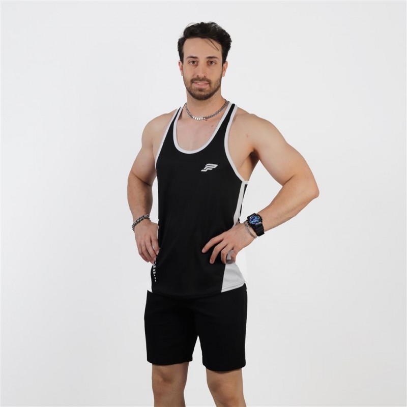 تاپ مردانه قهرمانی بغل هشتی سوزنی psw کد 11002 تکی - تولیدی پوشاک ورزشی پویان اسپرت