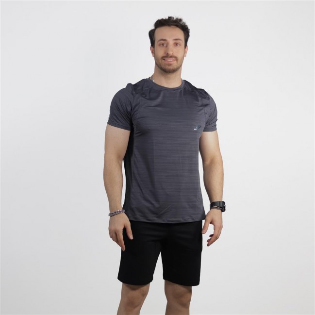 تی شرت مردانه آستین کوتاه میراژ PSW کد 39001 - تولیدی پوشاک ورزشی پویان