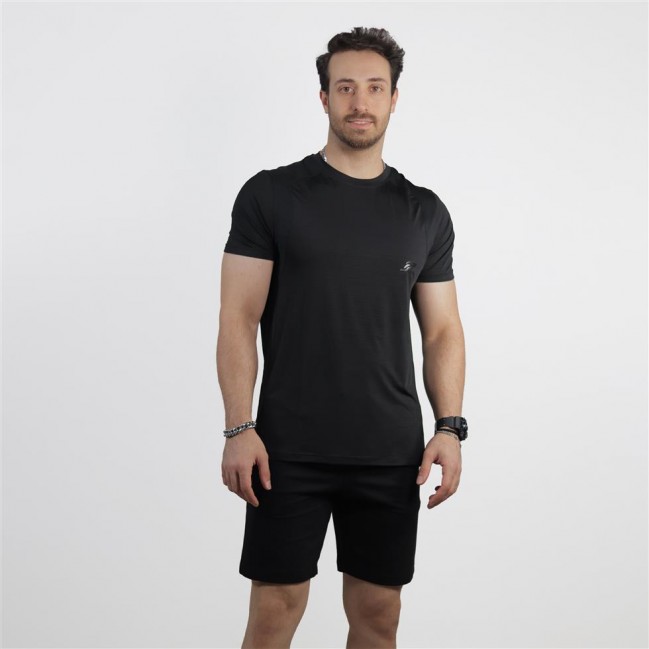 تی شرت مردانه آستین کوتاه میراژ PSW کد 39001 - تولیدی پوشاک ورزشی پویان